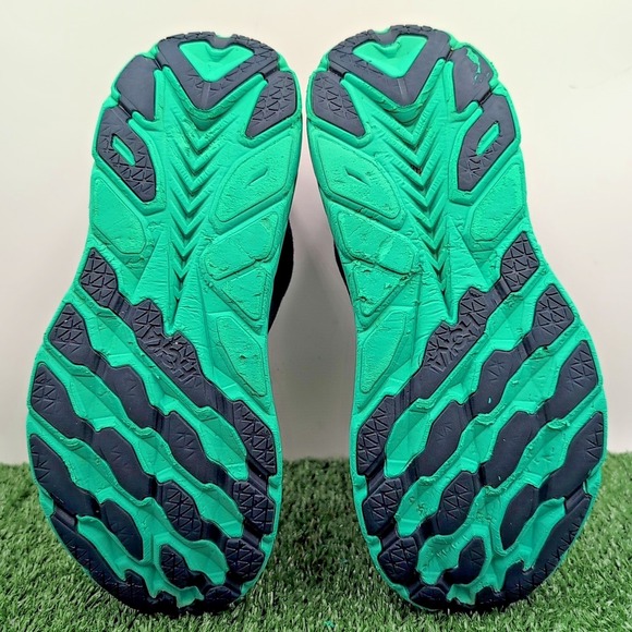 Hoka One One Clifton 8 Shoes Women's 8 B Medium Navy Teal Daily Running Sneakers - Picture 7 of 10